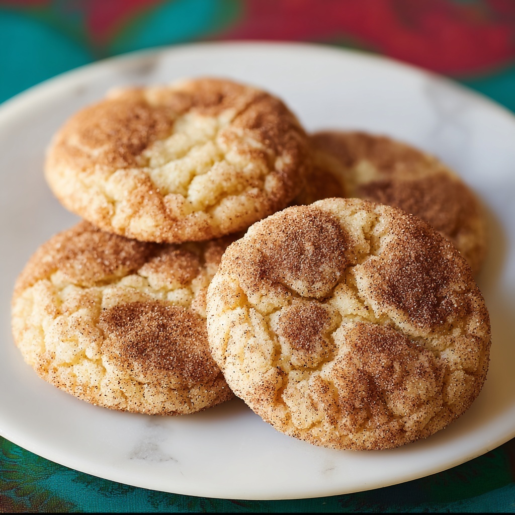 Spiced Snickerdoodles Recipe - Recipe Image
