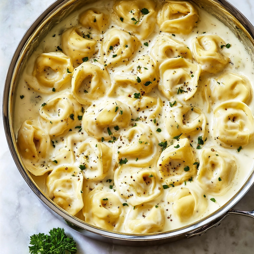 Tortellini Alfredo Recipe - Recipe Image