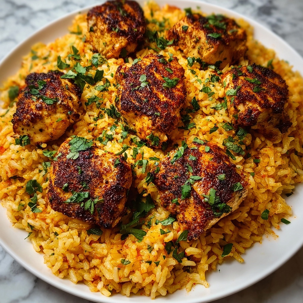 Chicken Shawarma Rice Recipe - Recipe Image