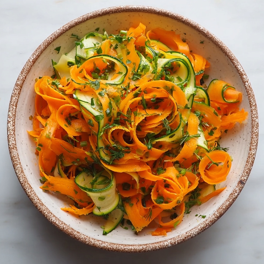 Cucumber Carrot Salad with Honey-Lemon Dressing Recipe - Recipe Image