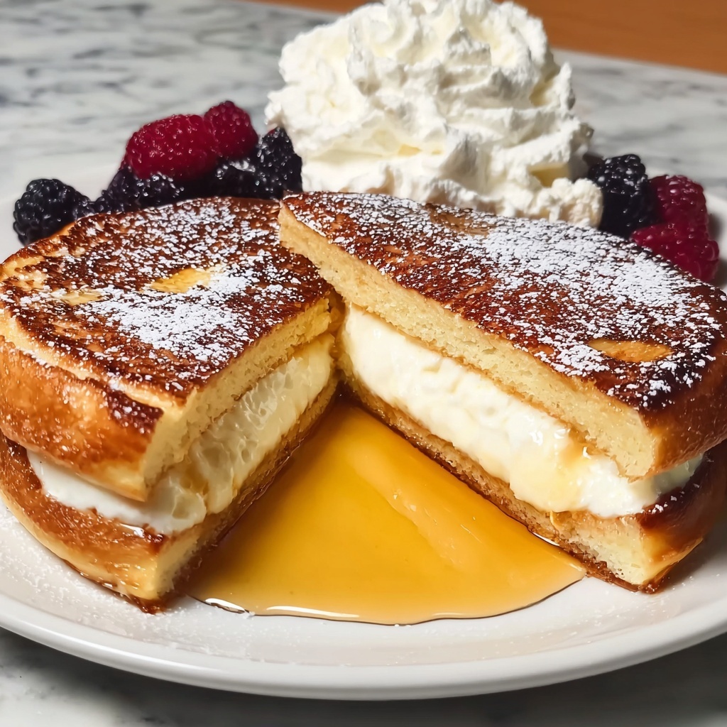 Cream Cheese Stuffed French Toast: 5 Steps to Blissful Mornings Recipe - Recipe Image