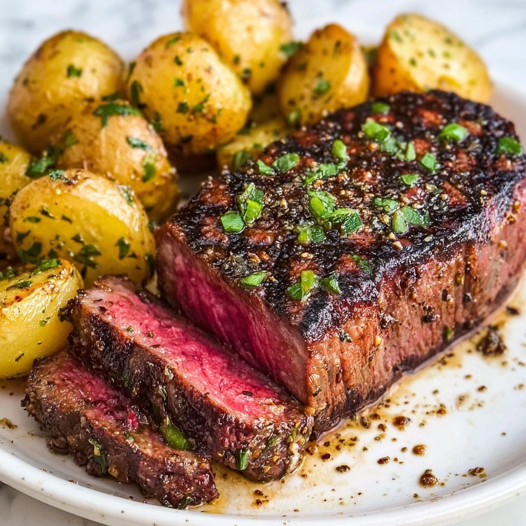 Juicy Air Fryer Round Steak Recipe - Recipe Image