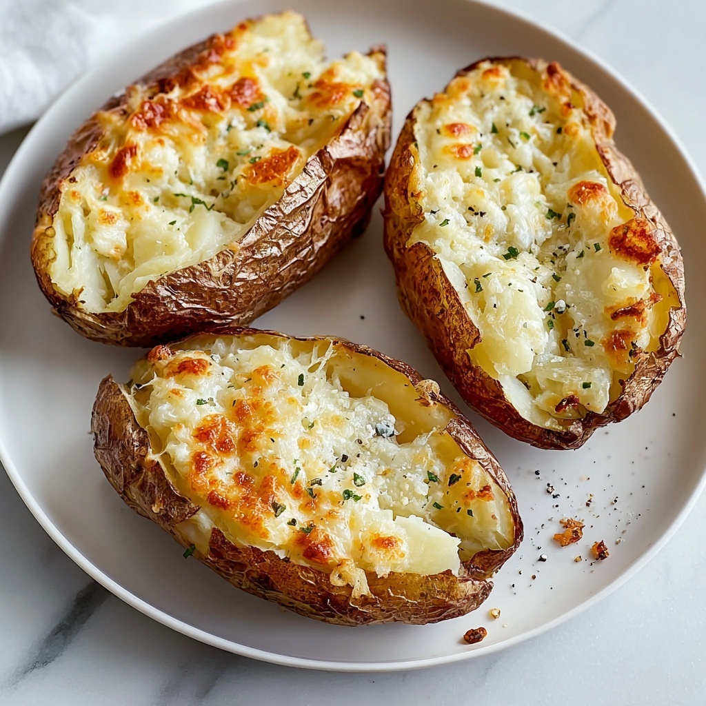 Air Fryer Baked Potatoes Recipe - Recipe Image