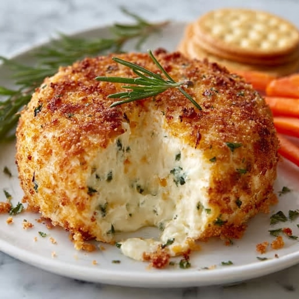 Crispy Baked Boursin Cheese Recipe - Recipe Image