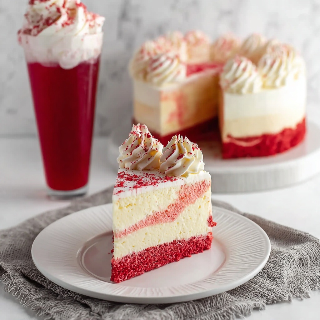 Red Velvet Cheesecake Dessert Recipe - Recipe Image