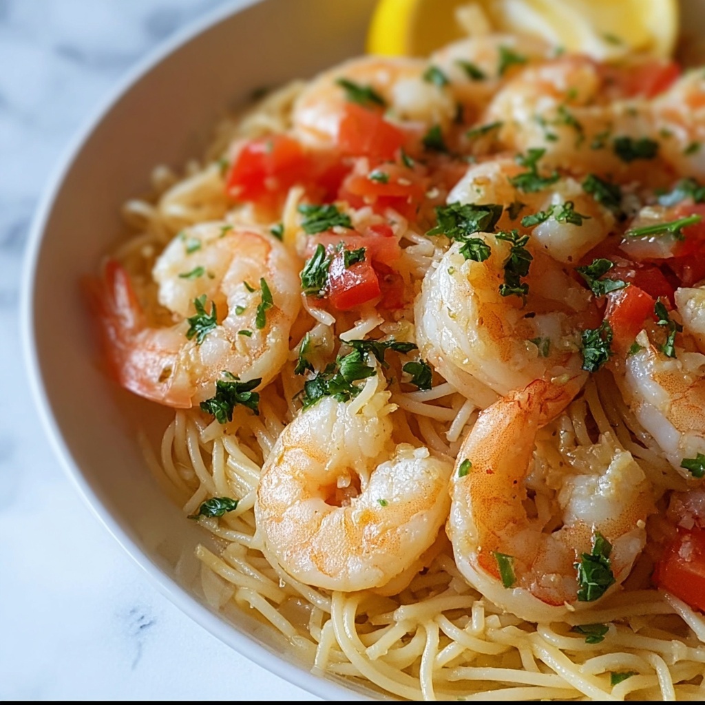 Olive Garden Shrimp Scampi Made Easy at Home Recipe - Recipe Image