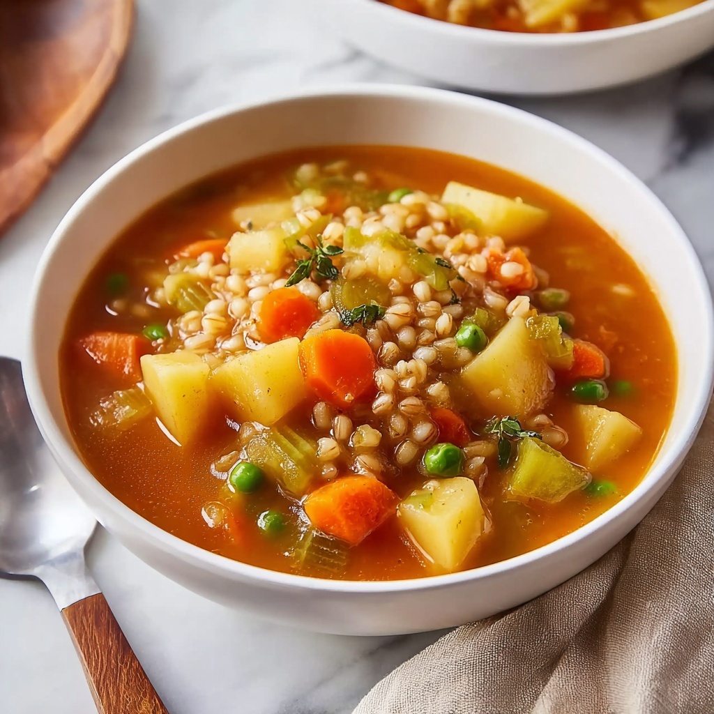Vegetable Barley Soup Recipe - Recipe Image