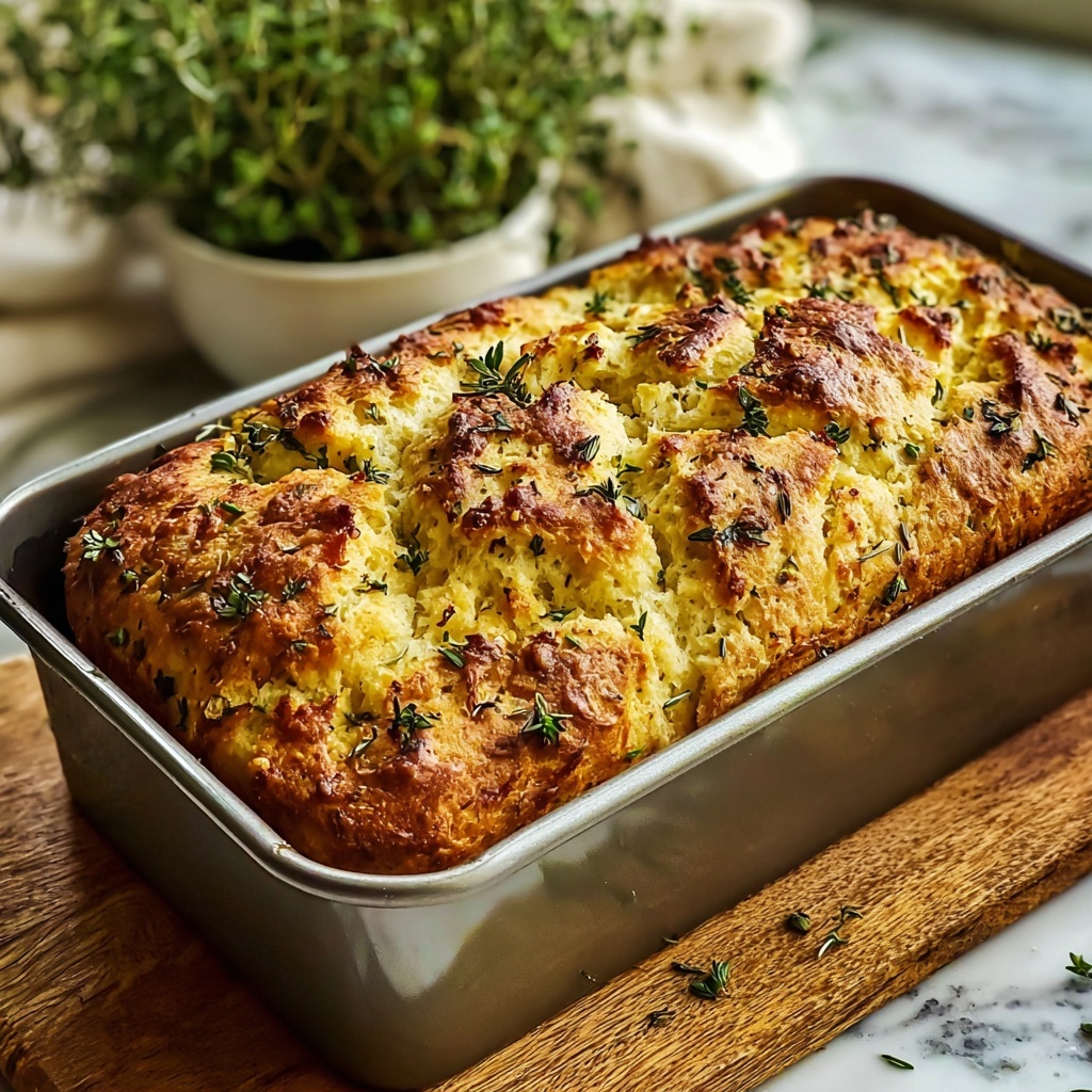 Herb & Cheese Quick Bread Recipe - Recipe Image