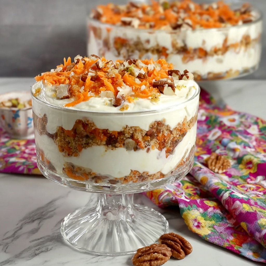 Delicious Carrot Cake Trifle Recipe - Recipe Image