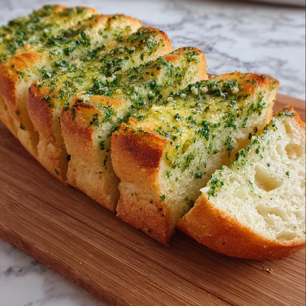 Christmas Garlic Bread: 7 Irresistible Steps to Delight Recipe - Recipe Image