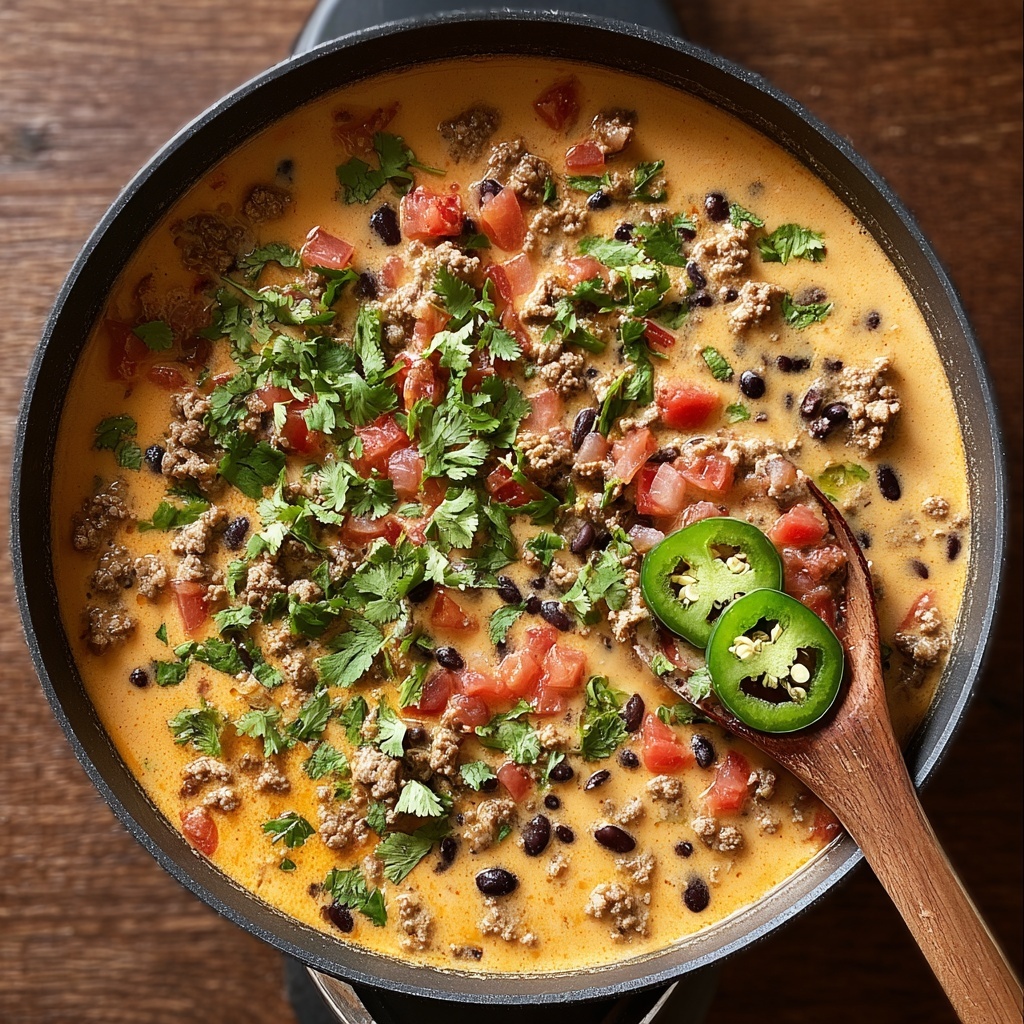 Spicy Cowboy Queso Recipe - Recipe Image