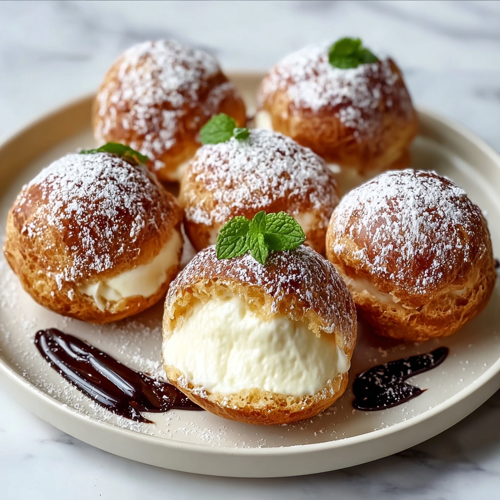 Italian Cream Bombs Dessert Recipe - Recipe Image