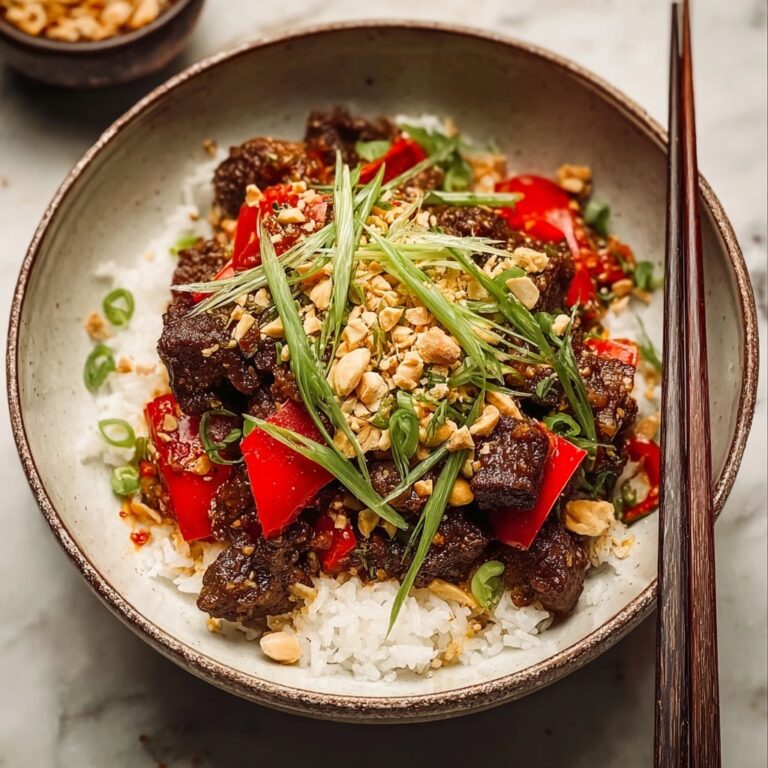 20 Minute Korean Gochujang Beef Bowls Recipe