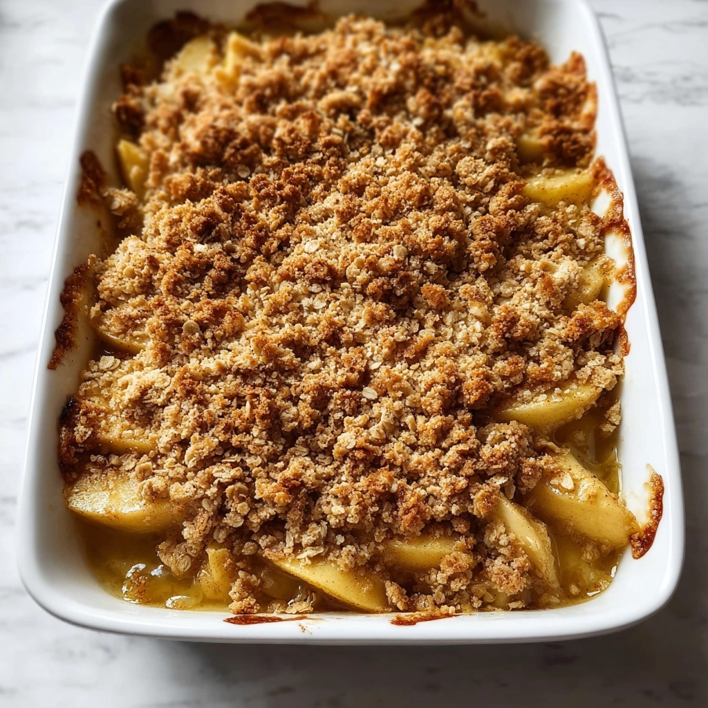 Vegan Apple Crisp Without Oats Recipe - Recipe Image