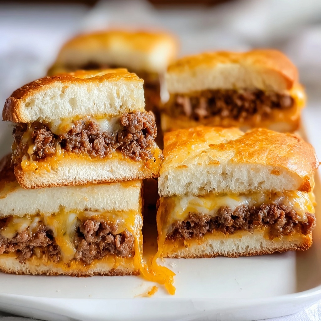 Sloppy Joe Garlic Bread Melts: 7 Irresistible Comfort Bites Recipe - Recipe Image