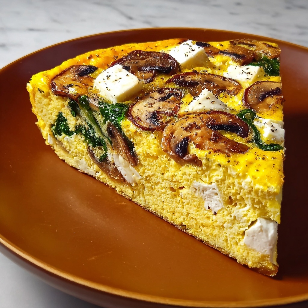 Pumpkin, Mushroom, and Spinach Frittata Recipe - Recipe Image