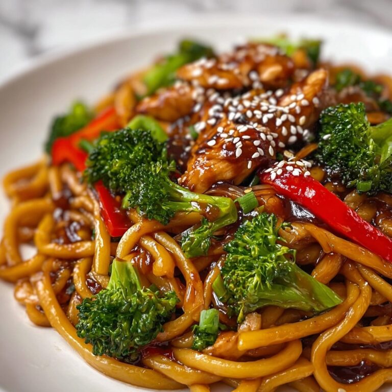 Chicken Teriyaki Noodles Recipe