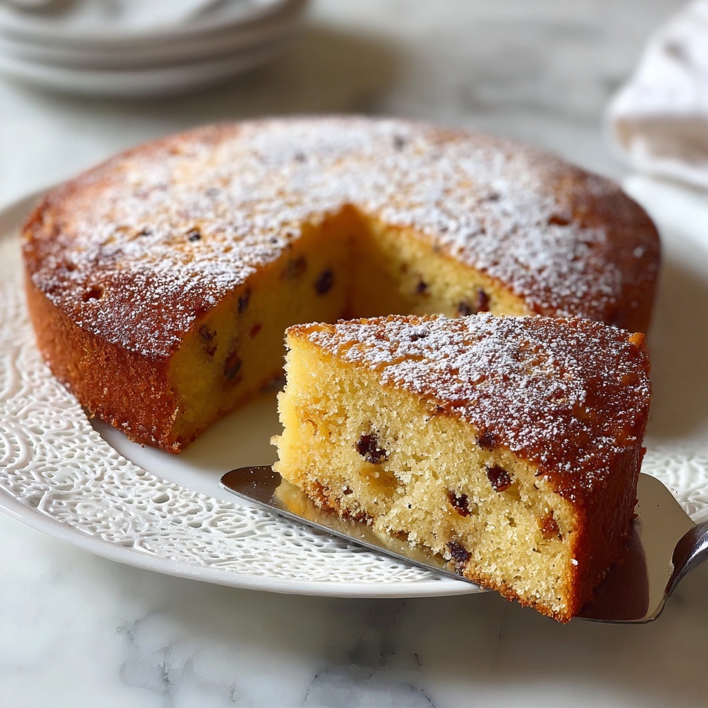 Easy Yogurt Cake Recipe - Recipe Image