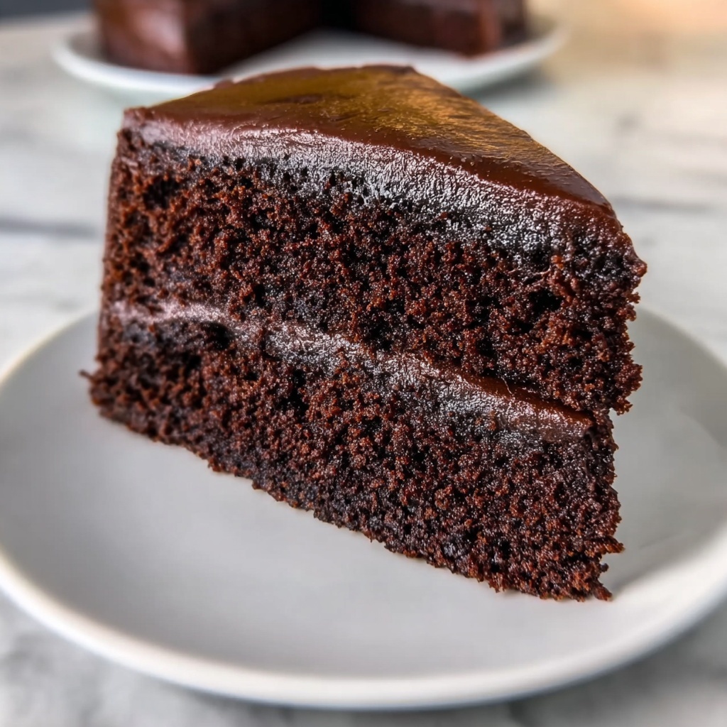 Christmas Chocolate Layer Cake Recipe - Recipe Image