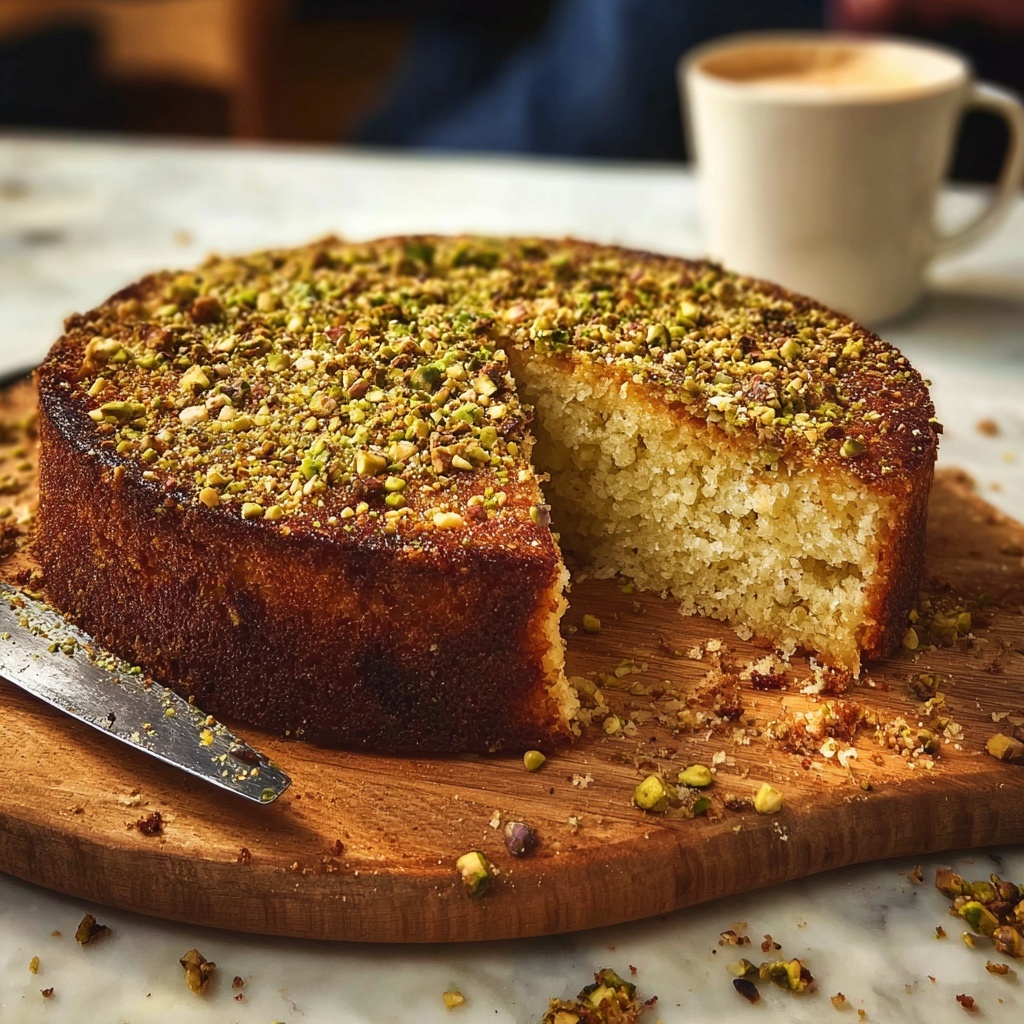 Cardamom Orange Cake with Pistachio Streusel Recipe - Recipe Image
