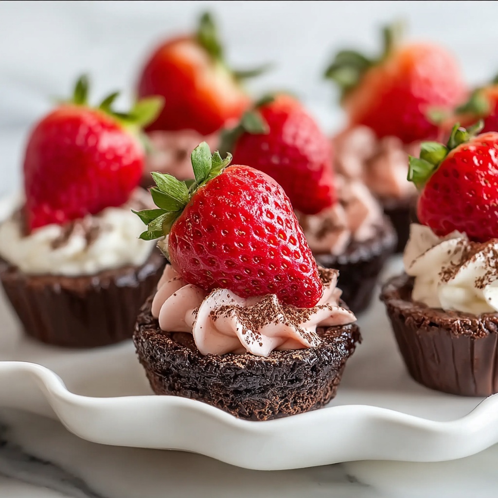 Chocolate Cheesecake Stuffed Strawberries Recipe - Recipe Image