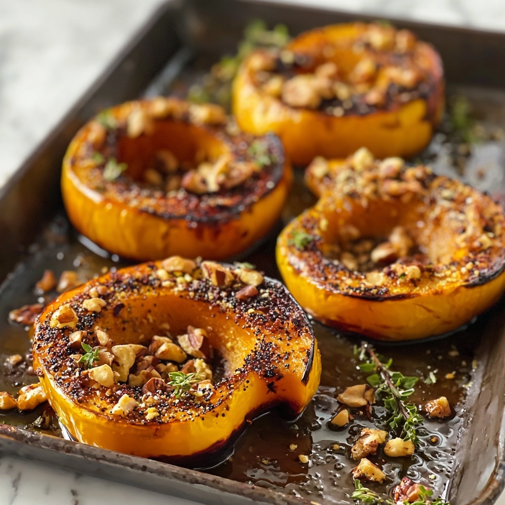 Spicy Caramelized Squash with Lemon and Hazelnuts Recipe - Recipe Image
