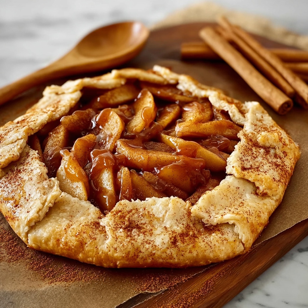 Apple Galette with Flaky Crust Recipe - Recipe Image