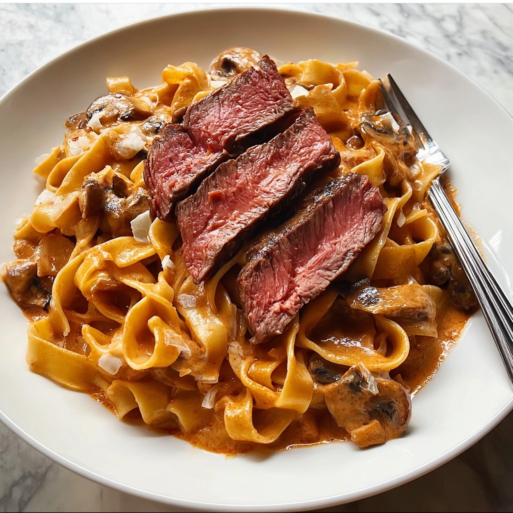 Paprika Steak Pasta: 35-Minute Comforting Delight Recipe - Recipe Image
