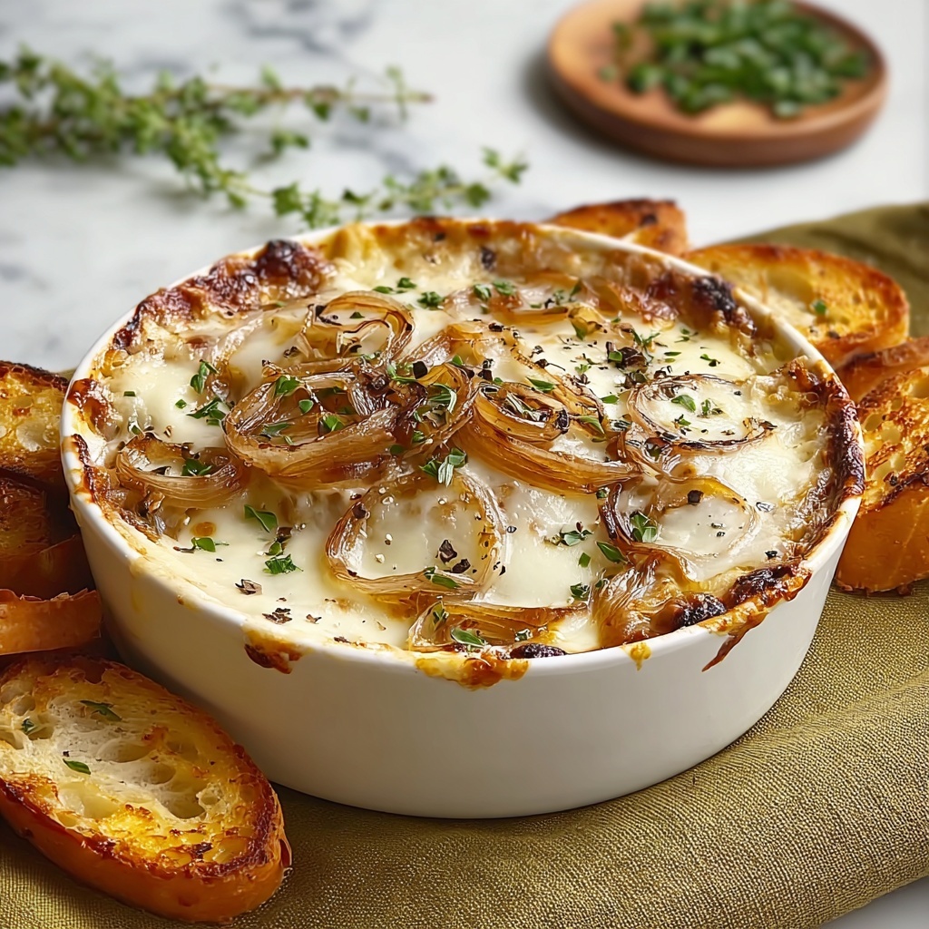 Homemade French Onion Dip From Scratch Recipe - Recipe Image