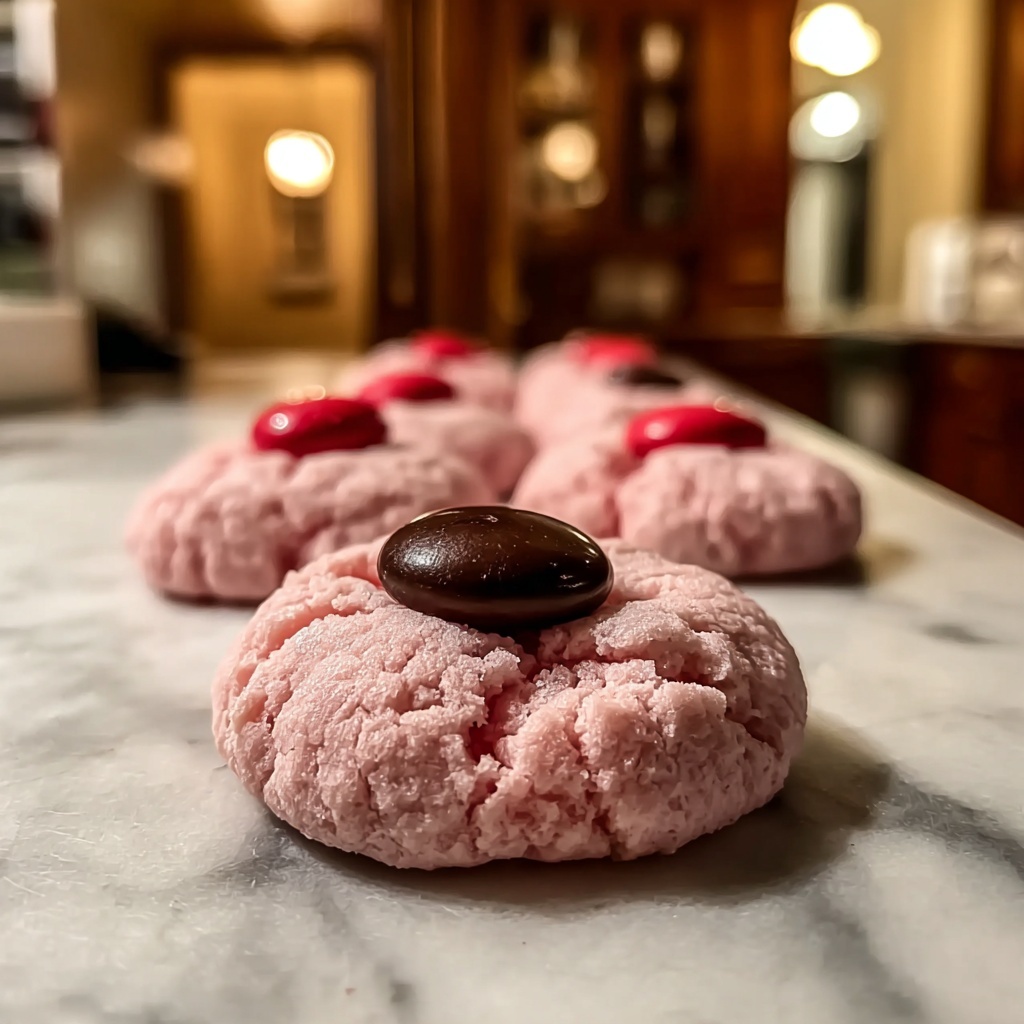 Strawberry Kiss Cookies Recipe - Recipe Image