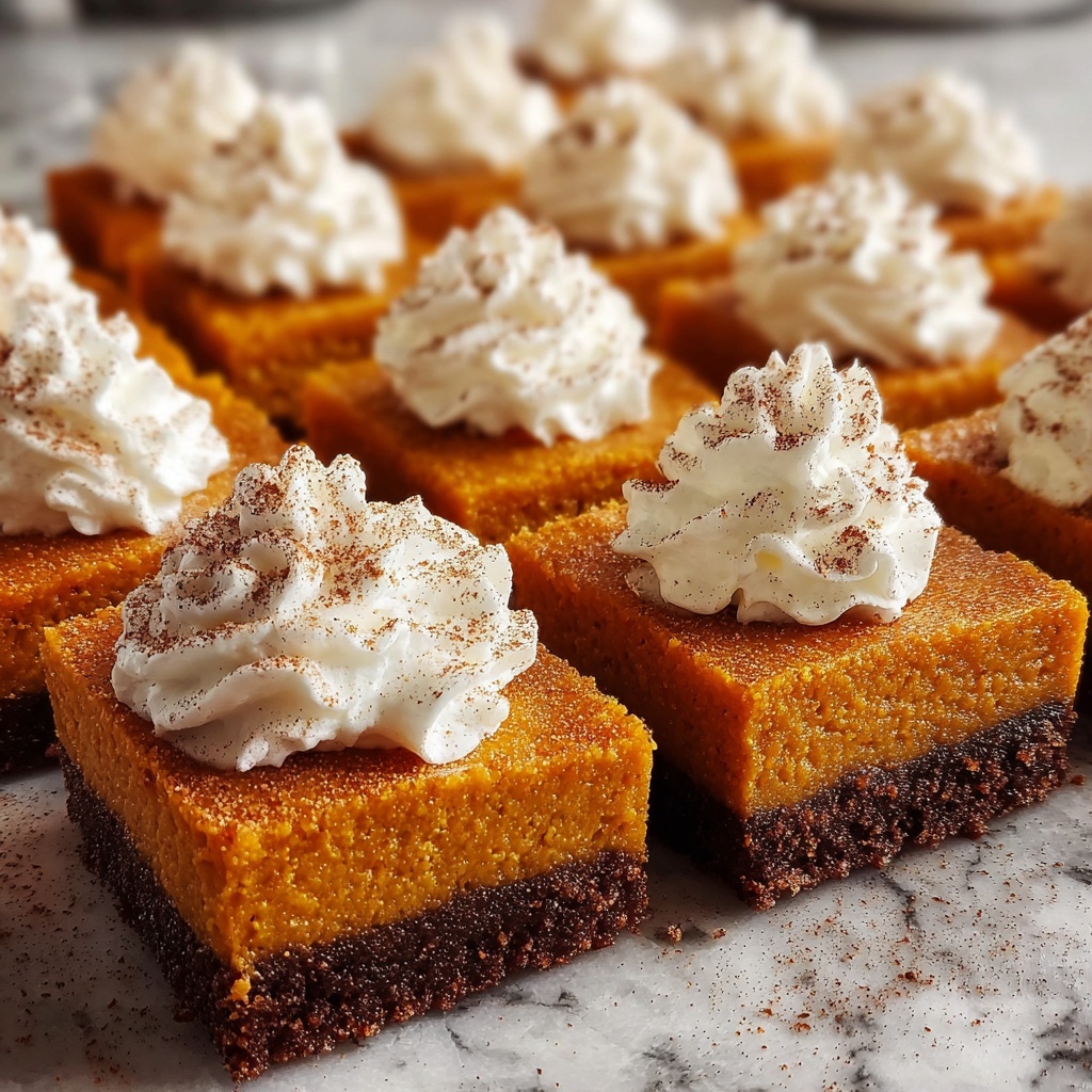 Enchanted Pumpkin Pie Bars Recipe - Recipe Image