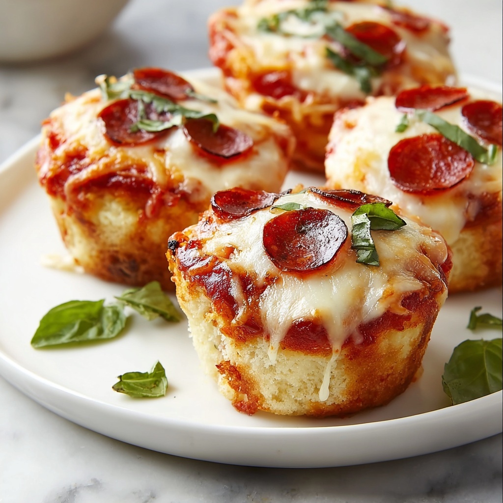 Deep Dish Pizza Cupcakes Recipe - Recipe Image