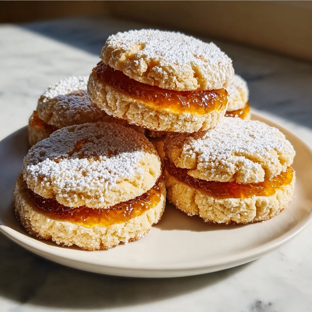 Gluten Free Lemon Curd Cookies Recipe - Recipe Image