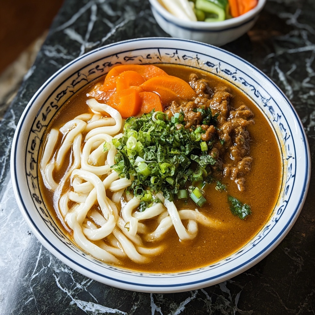 Savory Homemade Japanese Curry Udon for Cozy Weeknight Dinners Recipe - Recipe Image