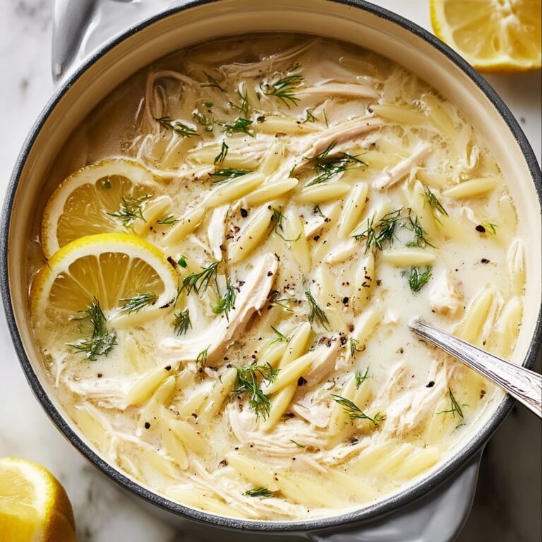 Avgolemono (Greek Egg and Lemon Soup) Recipe