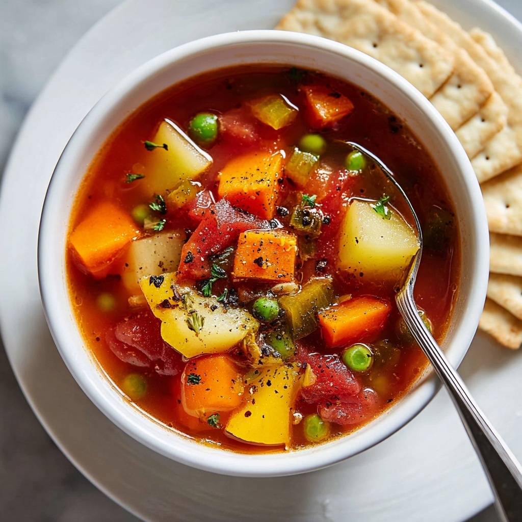 Easy Vegetable Soup Recipe for a Healthy Meal Recipe - Recipe Image