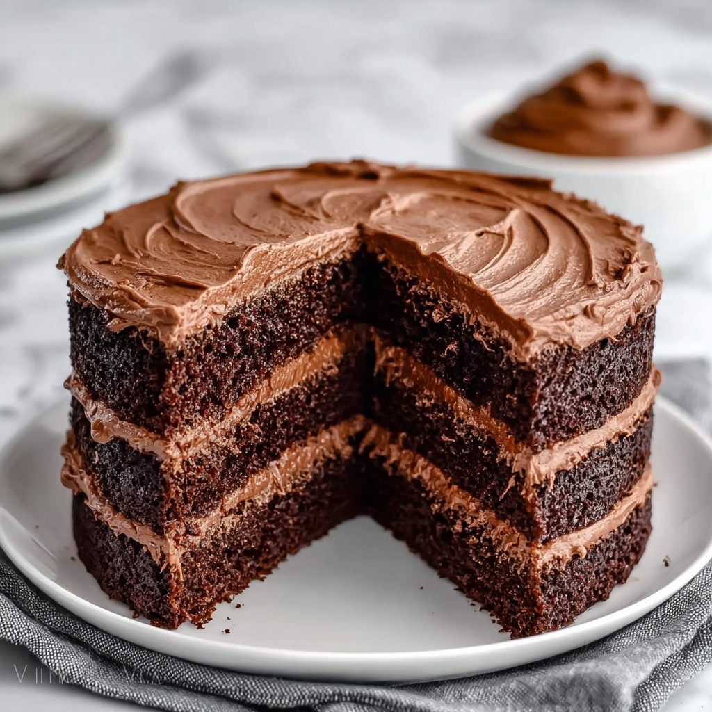 Nutella Cake: The Ultimate Chocolate Indulgence Recipe - Recipe Image