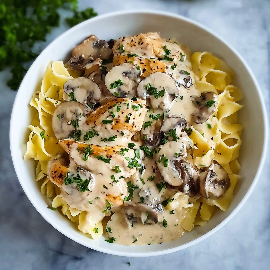 Leftover Roast Chicken Stroganoff Recipe - Recipe Image