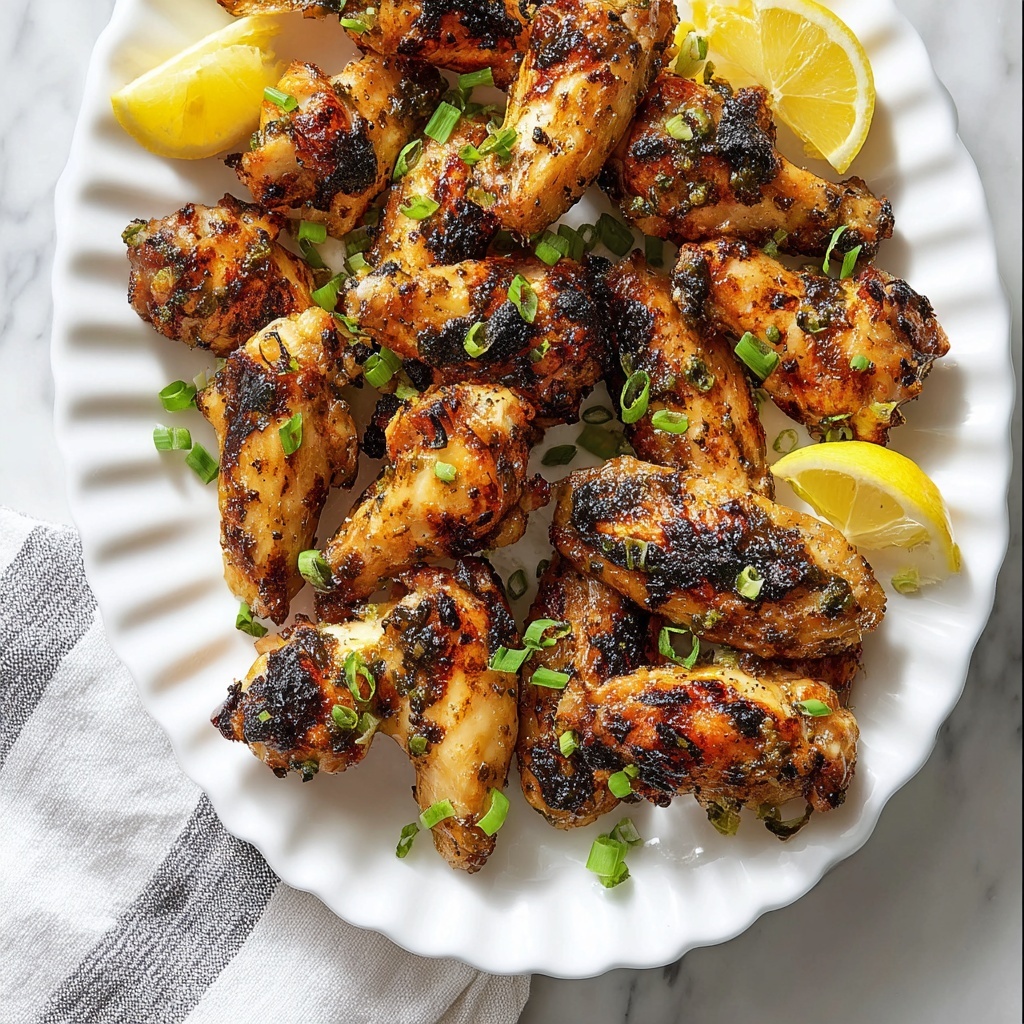 Lemon Pepper Wings Recipe - Recipe Image