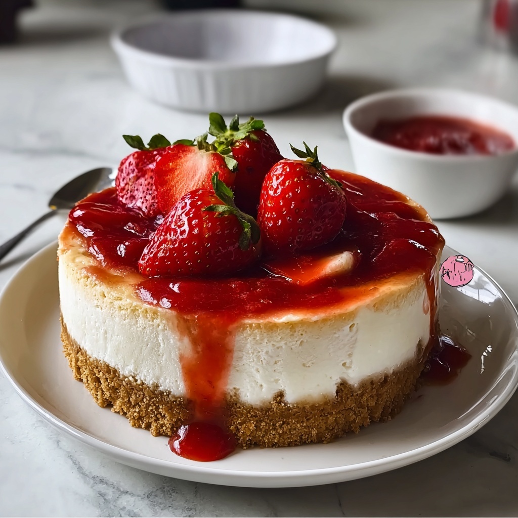 Strawberry Cheesecake Recipe - Recipe Image