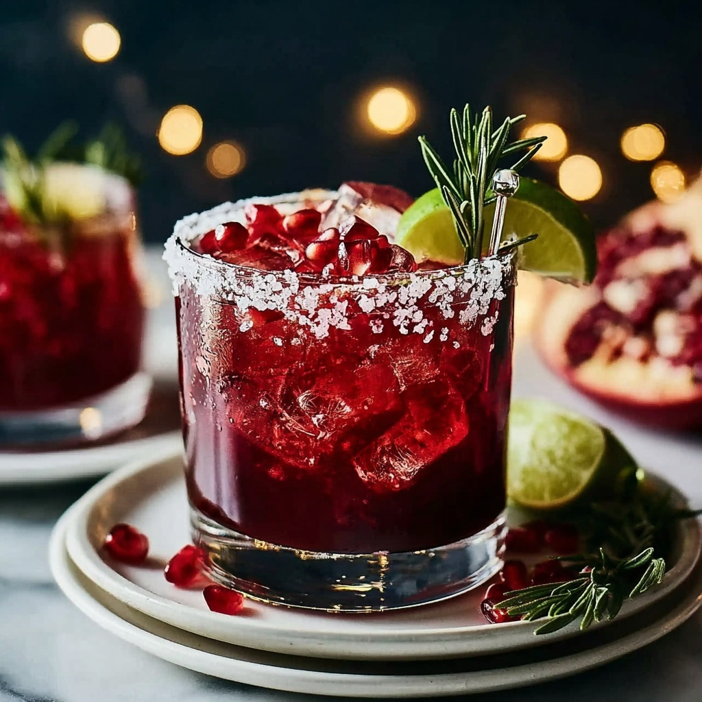 Pomegranate Margarita Recipe - Recipe Image