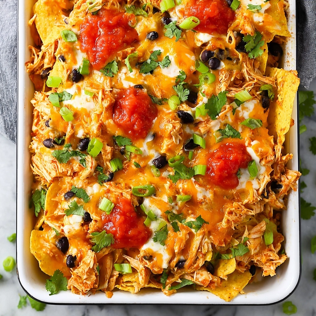 Sheet Pan Chicken Nachos Recipe - Recipe Image