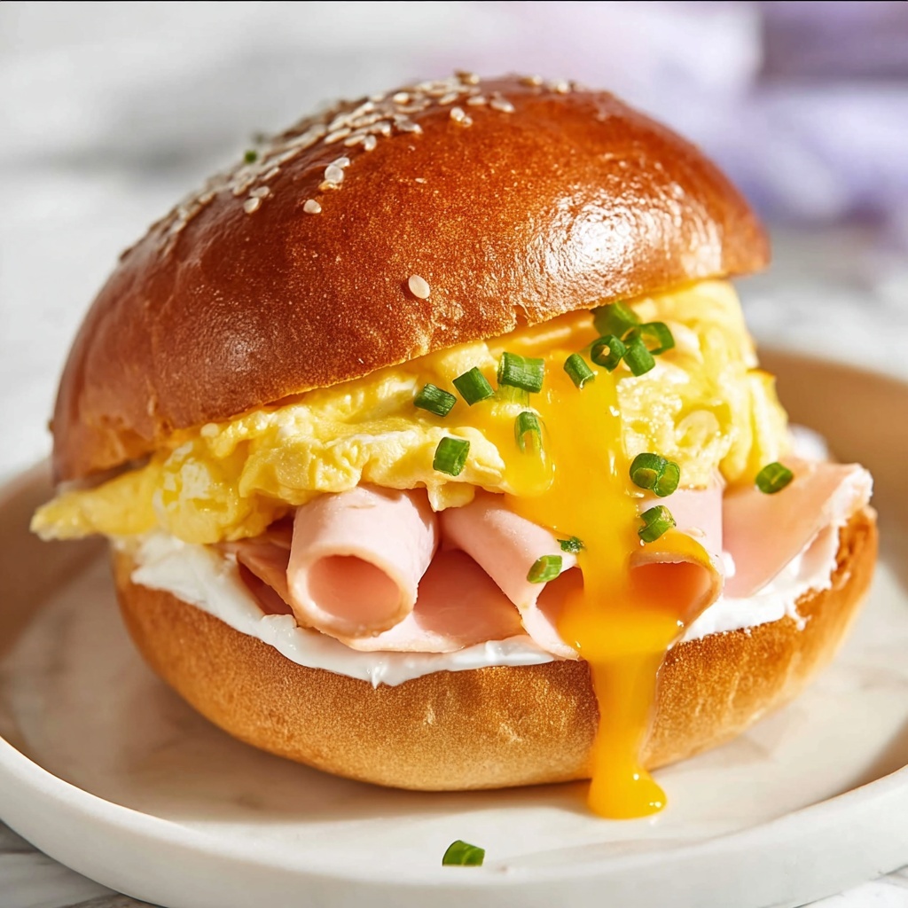 Irresistible Korean Egg Drop Sandwich You'll Crave Daily Recipe - Recipe Image