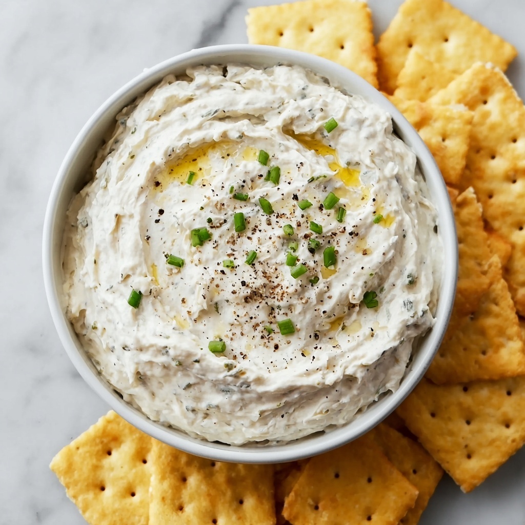 Creamy Healthy Onion Dip with Greek Yogurt - Guilt-Free Snack Recipe - Recipe Image
