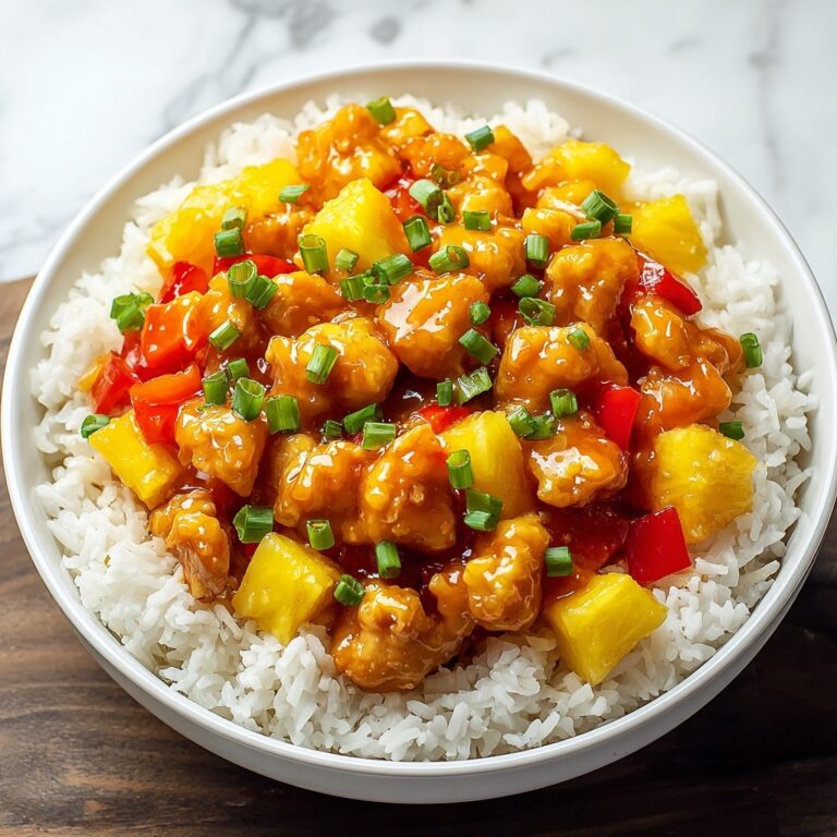 Hawaiian Pineapple Chicken and Rice Recipe