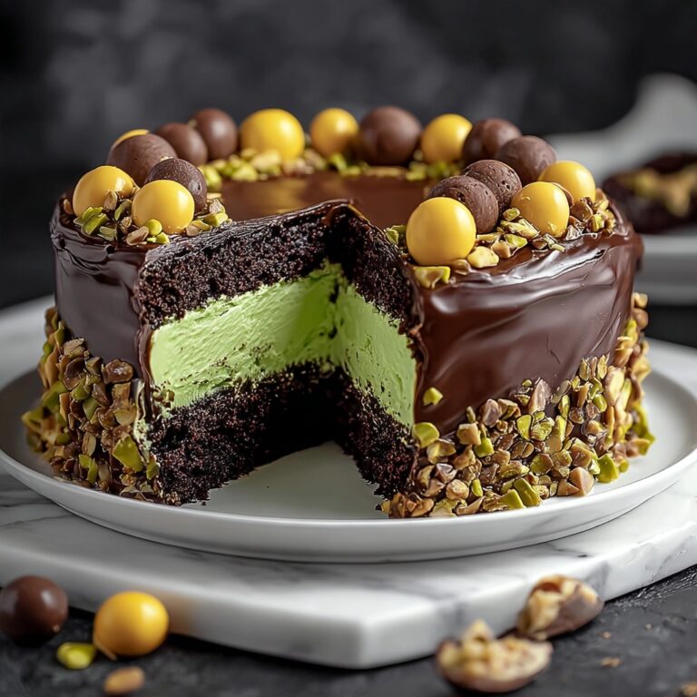 Decadent Dubai Chocolate Cake with Irresistible Pistachio Cream Recipe