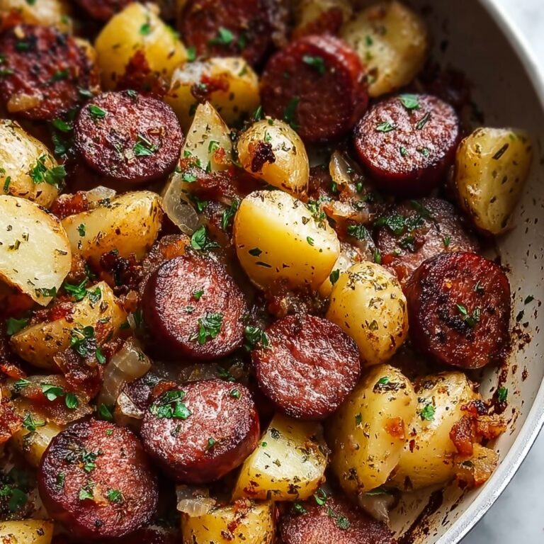One Pan Kielbasa and Potatoes (Quick & Flavorful) Recipe