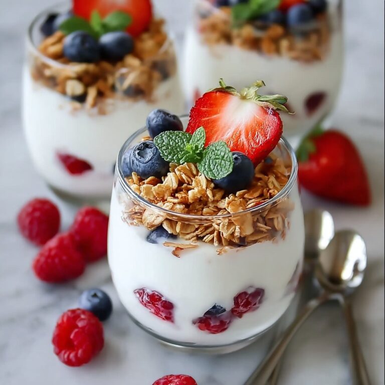 Yogurt Parfait Christmas Cups: 5 Layers of Festive Joy Recipe