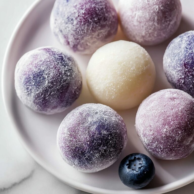Decadent White Chocolate Blueberry Truffles Recipe