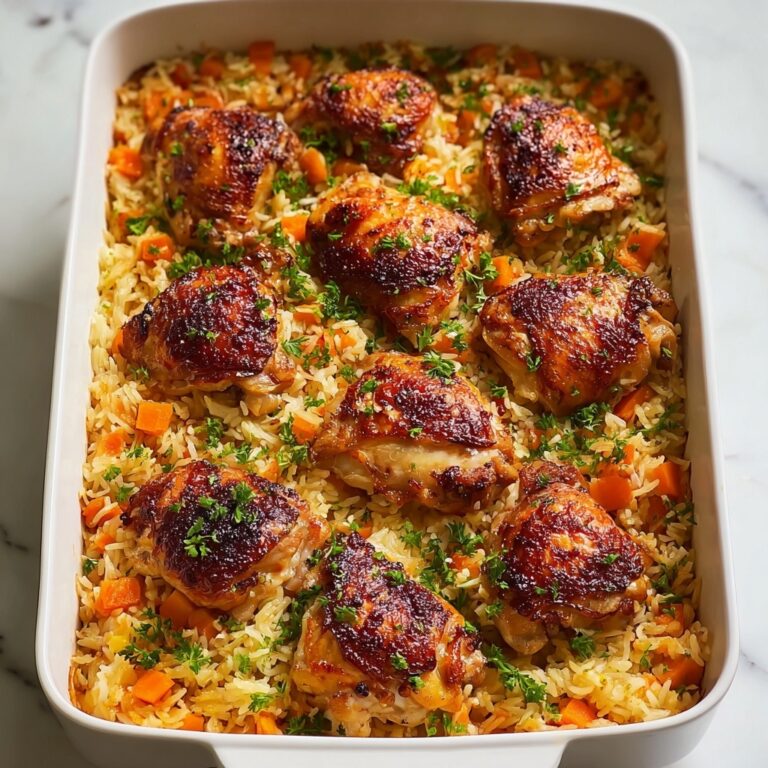 No Peek Chicken & Rice Casserole Recipe